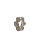 Stay Hard Thick Bead Cock Ring - Black - COCK RINGS