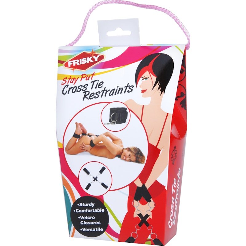 Stay Put Cross Tie Restraints - Adult Toys