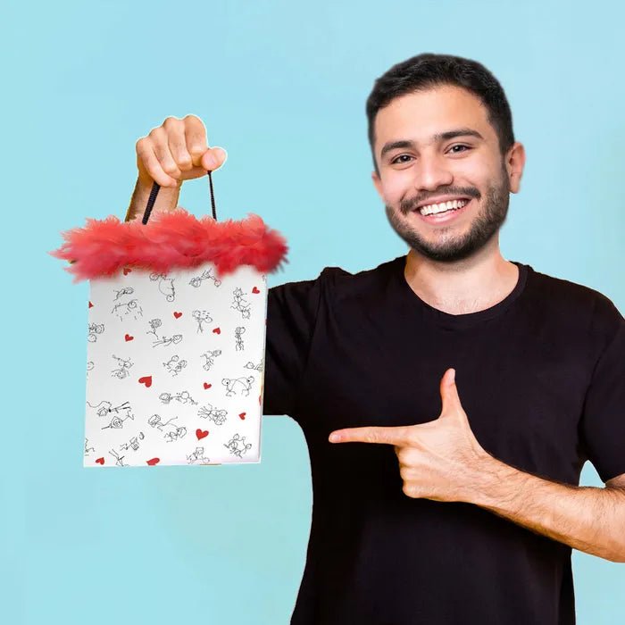 Stick Figures Gift Bag - Novelty Gift Bag - NOVELTIES