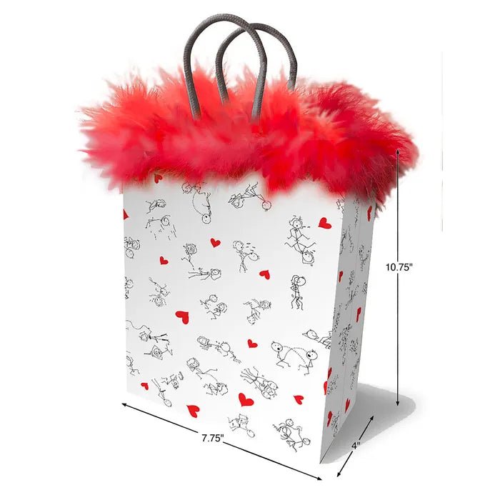 Stick Figures Gift Bag - Novelty Gift Bag - NOVELTIES