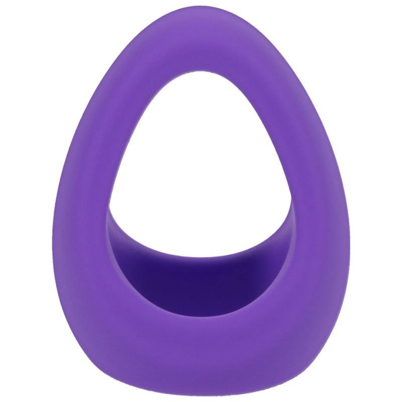 Stirrup Silicone Cock Ring Lilac - Adult Toys
