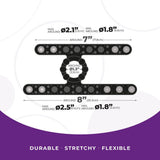 Strap The Balls - Black Adjustable Cock & Ball Rings - COCK RINGS
