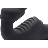 Strap U Slim Rider - Vibrating Silicone Strapless Strap - On Dildo - Adult Toys