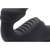 Strap U Slim Rider - Vibrating Silicone Strapless Strap - On Dildo - Adult Toys