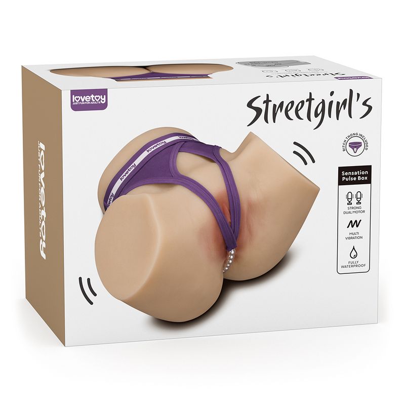 Streetgirls Dual Motor Automatic Pulse Pussy and Ass Susan - Adult Toys
