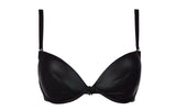 Stretch Wetlook Bra Black - Lingerie