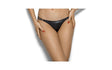 Stretch Wetlook G - String Black - Lingerie