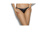 Stretch Wetlook G - String Black - Lingerie