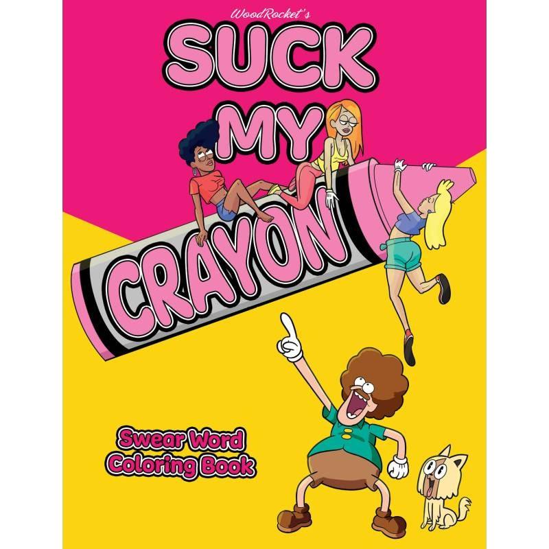 Suck My Crayon Colouring Book - Adult Toys