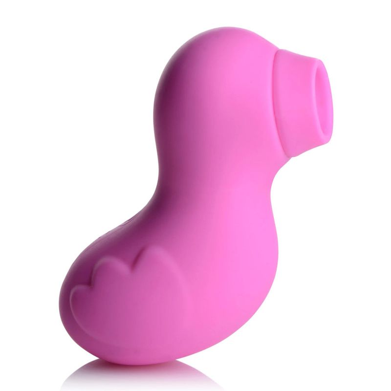 Sucky Ducky Silicone Clitoral Stimulator Pink - Adult Toys