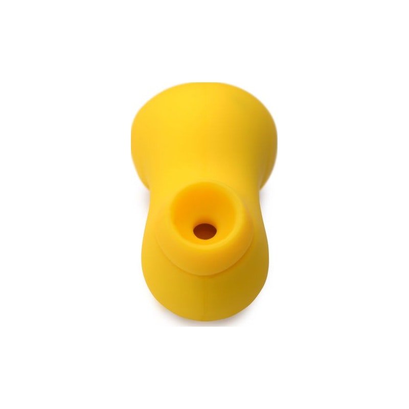 Sucky Ducky Silicone Clitoral Stimulator Yellow - Adult Toys