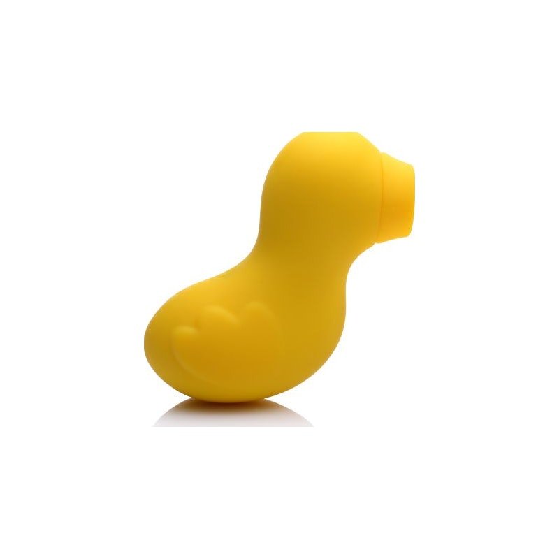 Sucky Ducky Silicone Clitoral Stimulator Yellow - Adult Toys