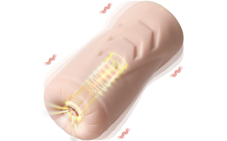 Suctroker Dual Density Vibrating Sucking Vaginal Masturbator V1 - Adult Toys