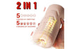 Suctroker Dual Density Vibrating Sucking Vaginal Masturbator V1 - Adult Toys