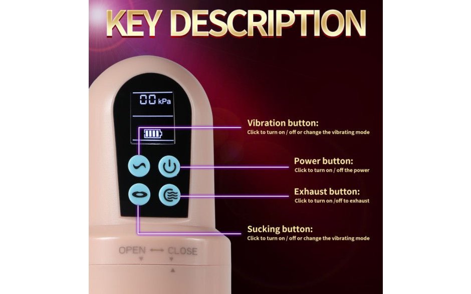 Suctroker Dual Density Vibrating Sucking Vaginal Masturbator V3 - Adult Toys
