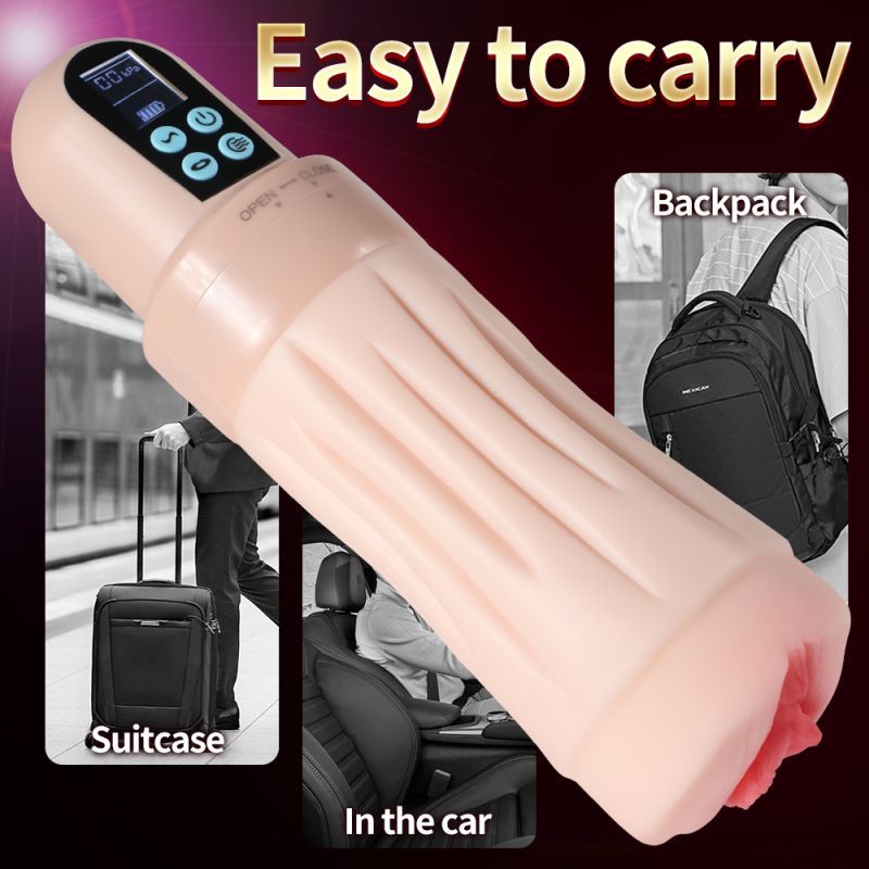 Suctroker Dual Density Vibrating Sucking Vaginal Masturbator V3 - Adult Toys