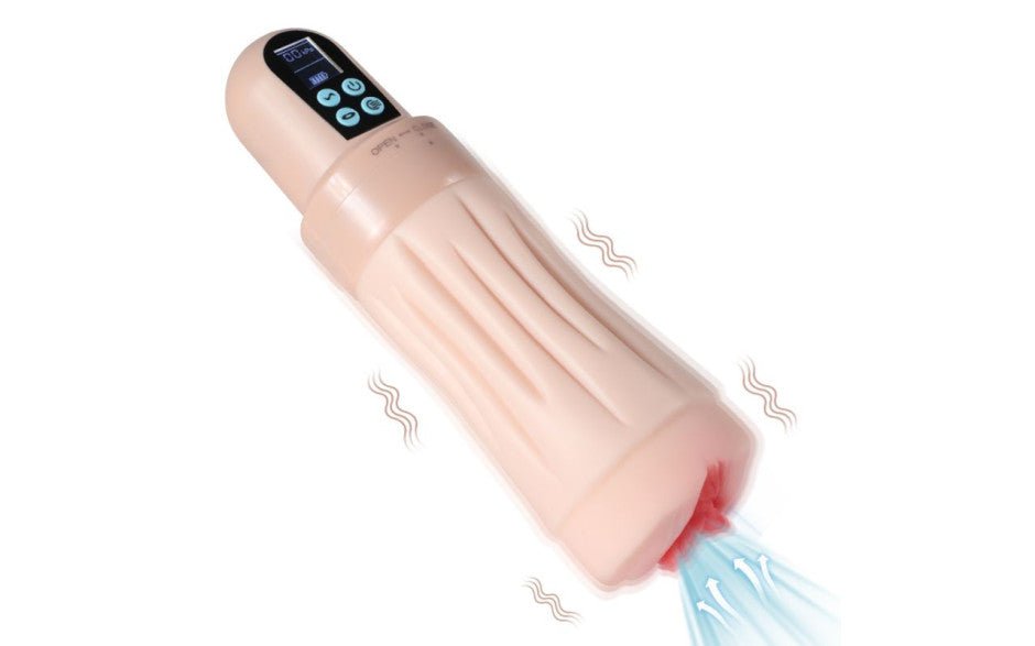 Suctroker Dual Density Vibrating Sucking Vaginal Masturbator V3 - Adult Toys