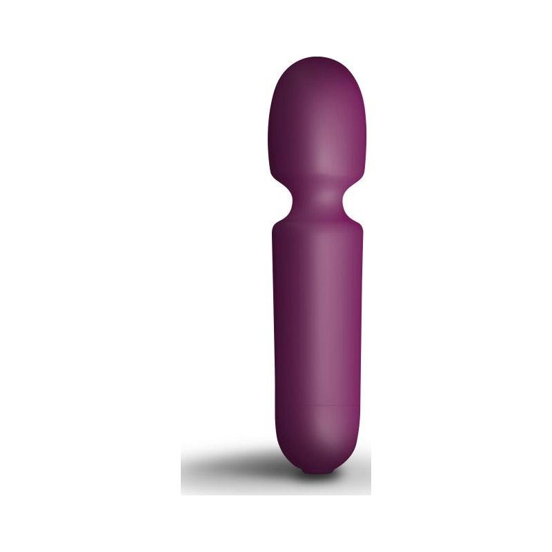 SugarBoo Playful Passion Wand Vibe Burgundy - Adult Toys
