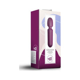SugarBoo Playful Passion Wand Vibe Burgundy - Adult Toys