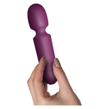 SugarBoo Playful Passion Wand Vibe Burgundy - Adult Toys