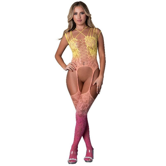 Sunrise Body Stocking Ombre - Lingerie