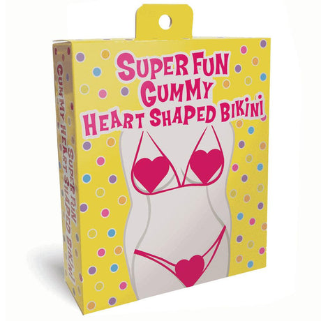 Super Fun Gummy Heart Shaped Bikini - Naughty by Nature Adult Store