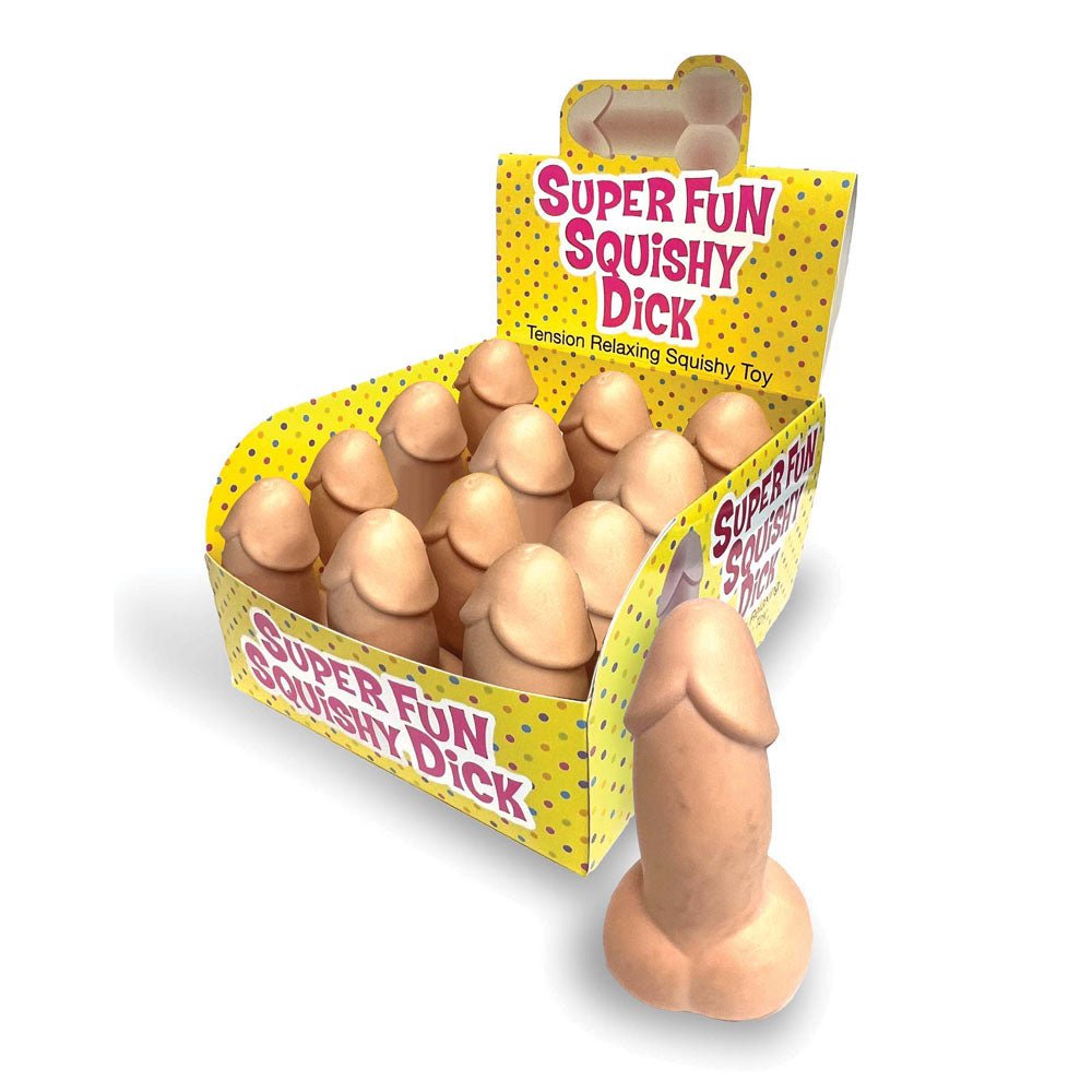 Super Fun Squishy Dick - Counter Display - NOVELTIES