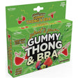 Sweet and Sour Gummy Thong and Bra - Adult Toys