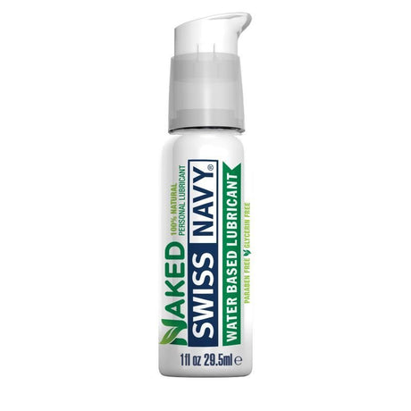 Swiss Navy All Natural Water Based Glide 1oz/29ml - Lotions & Potions