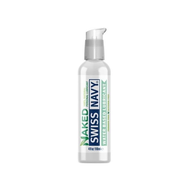 Swiss Navy All Natural Water Based Glide 4oz/118ml - Lotions & Potions