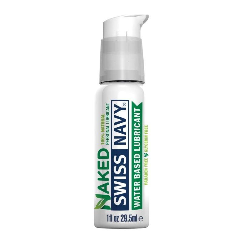 Swiss Navy Naked All Natural Water Based Lubricant 1oz/29ml - Lotions & Potions