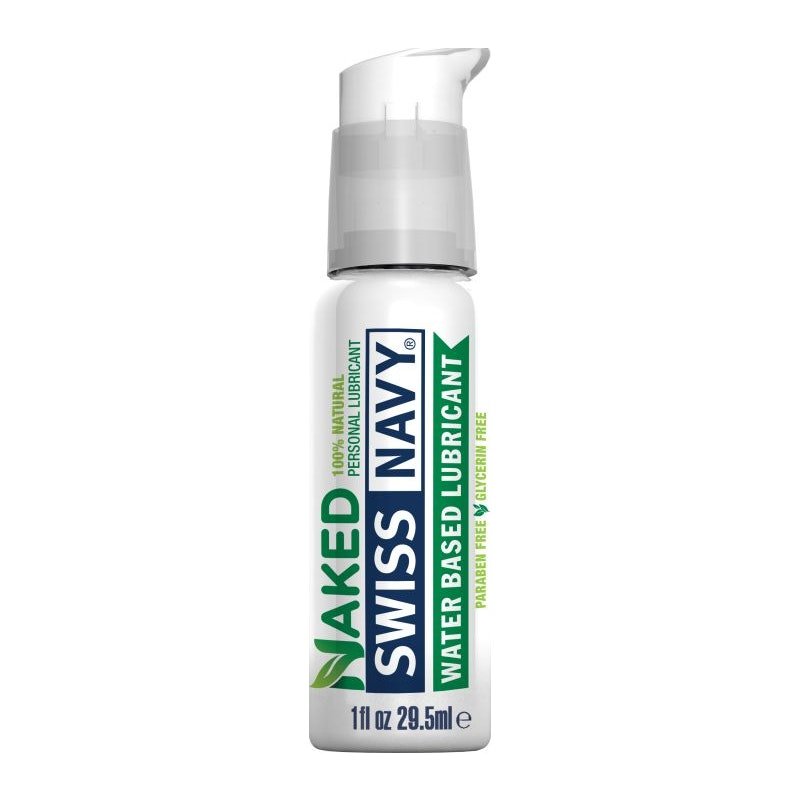 Swiss Navy Naked All Natural Water Based Lubricant 1oz/29ml - Lotions & Potions