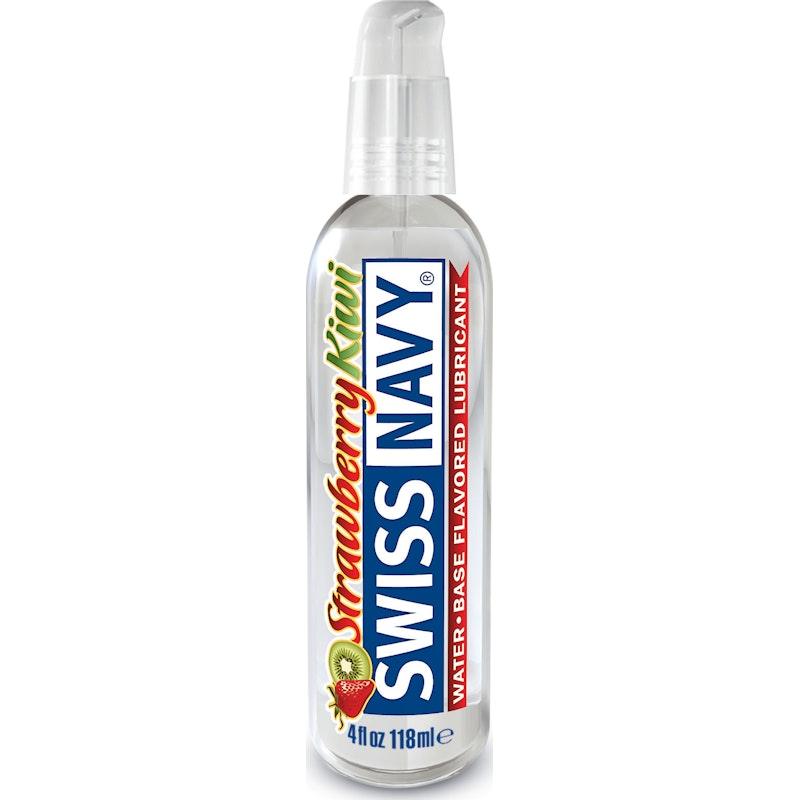 Swiss Navy Strawberry Kiwi Lubricant 4oz/118ml - Lotions & Potions
