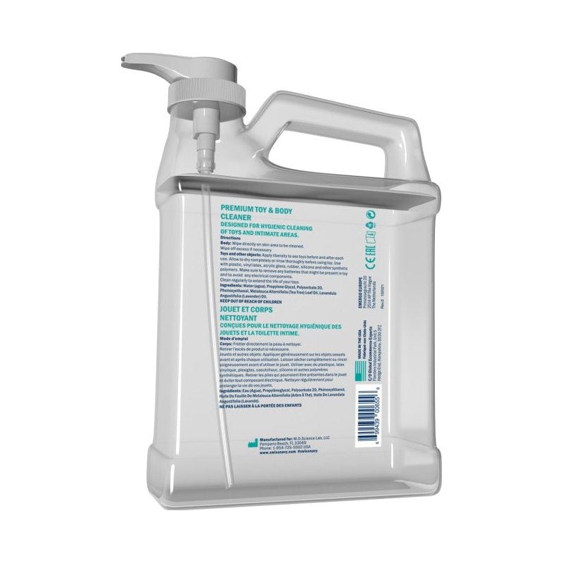 Swiss Navy Toy and Body Cleaner 1 Gal/3.8L - Lotions & Potions