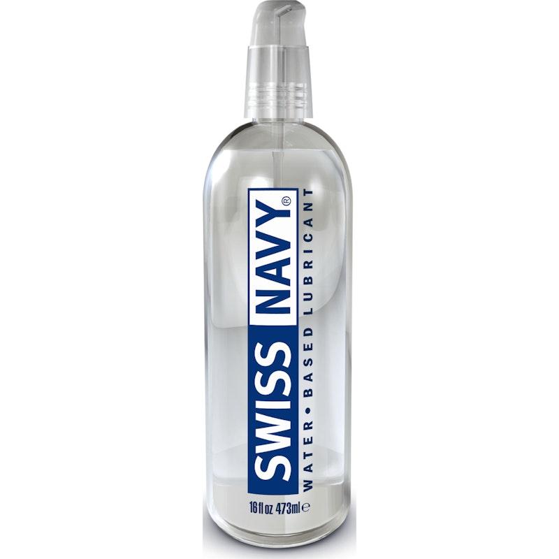 Swiss Navy Water Based Lubricant 16oz/473ml - Lotions & Potions