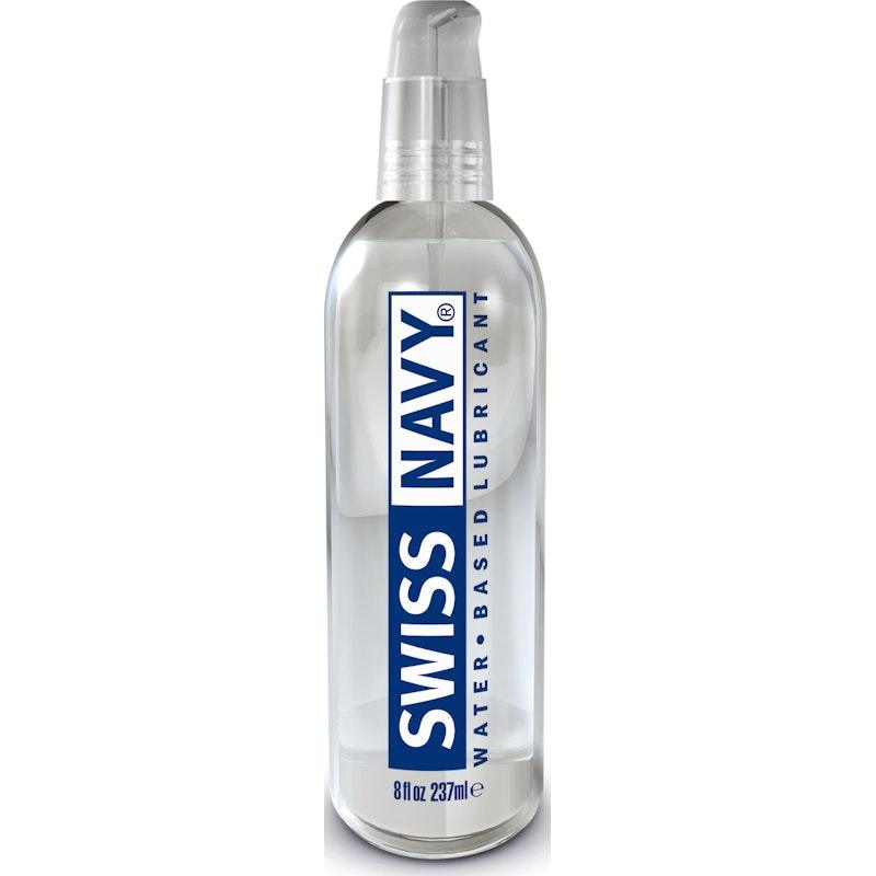 Swiss Navy Water Based Lubricant 8oz/237ml - Naughty by Nature Adult Store