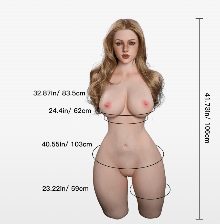 Sydney Life Size Blonde Silicone Sex Doll Torso - Sex Doll