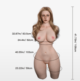 Sydney Life Size Blonde Silicone Sex Doll Torso - Sex Doll