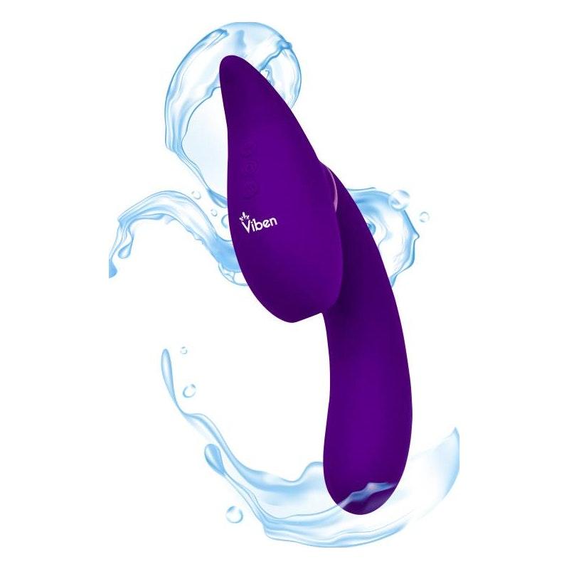 Symphony 21 Mode Swivel Suction Head Triple Motor Vibrator - Adult Toys