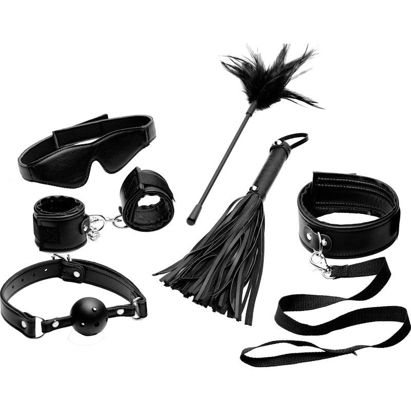 Tame Me 8 Pc Beginner Bondage Set - Adult Toys