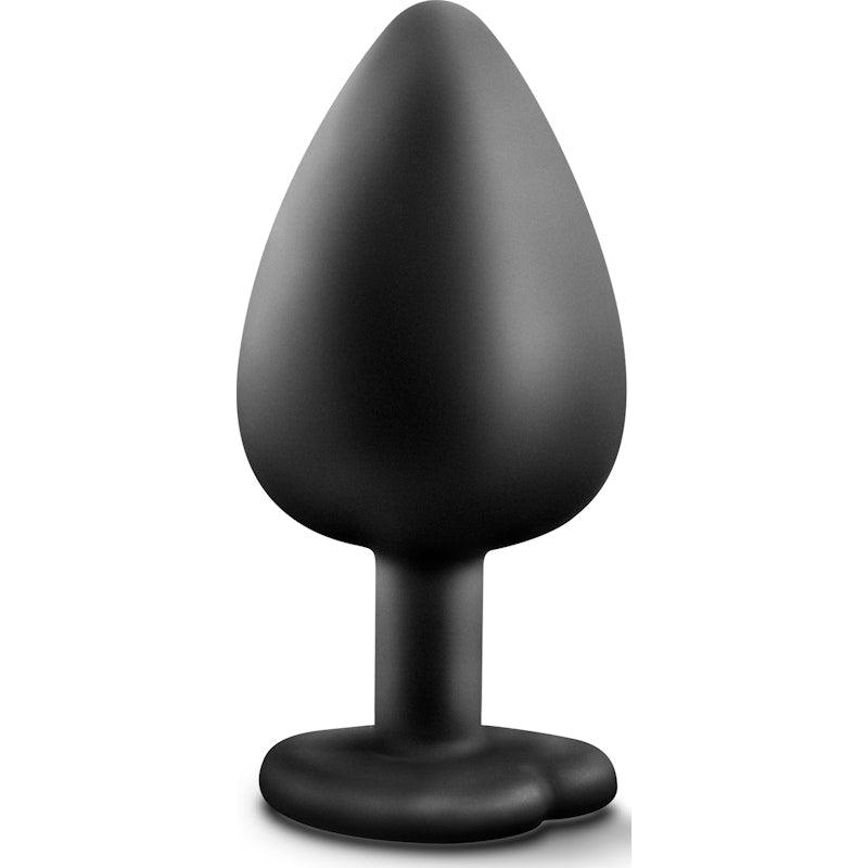 Temptasia Bling Plug Large Black - Naughty by Nature Adult Store