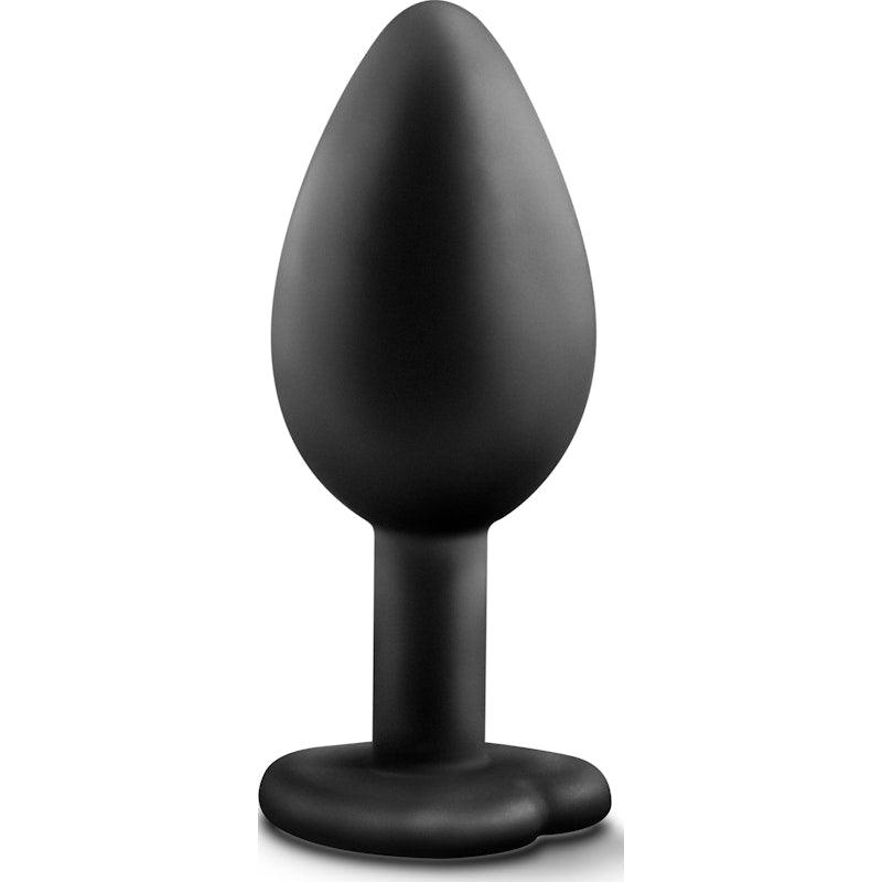 Temptasia Bling Plug Small Black - Naughty by Nature Adult Store