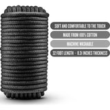 Temptasia Bondage Rope 10m Black - Adult Toys