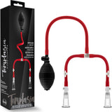 Temptasia Nipple Squeeze Pump System Black - Adult Toys