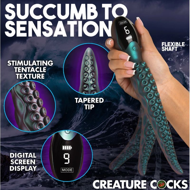Tentavibe Silicone Vibrator - Adult Toys