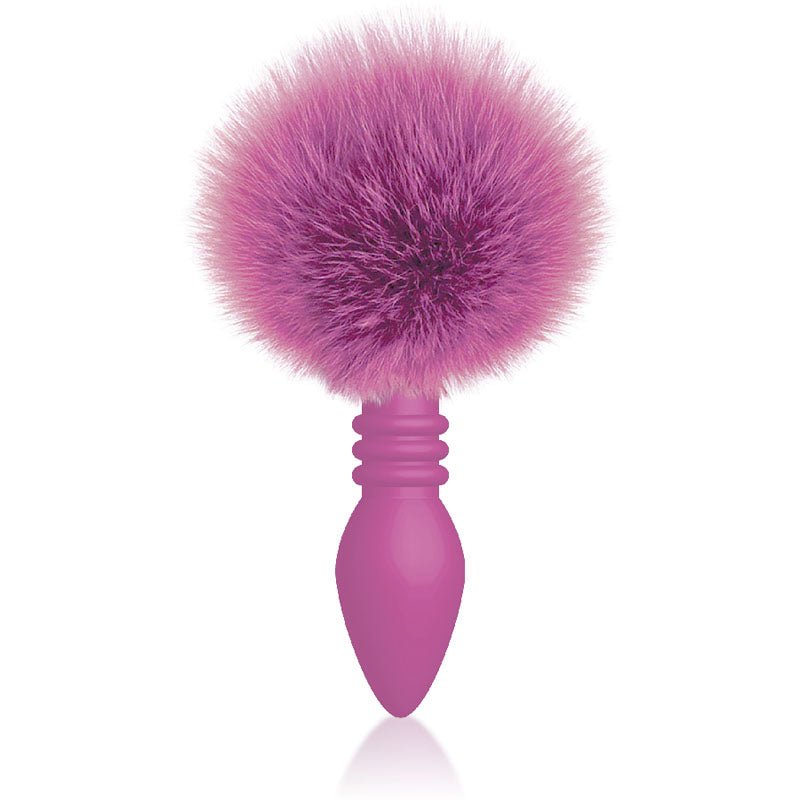The 9's Cottontails, Ribbed Pink - Anal Toys