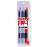 The 9's Make Me Melt Drip Candle 3 - Pk, Passionettes - Passion Coloured Drip Candles - 3 Pack - CANDLES