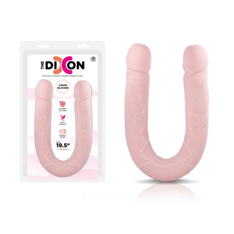 The Dixon - Flesh - Flesh 50 cm Silicone Double Dong - DONGS