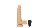The Freak Vibrating Rotating Dong w Remote - Adult Toys