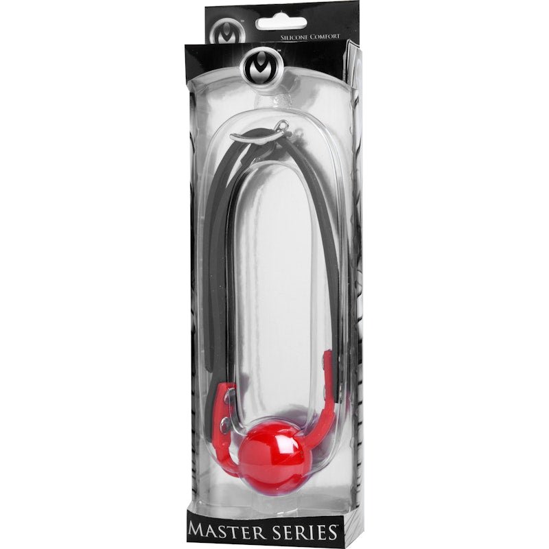 The Hush Gag Silicone Comfort Ball Gag - Adult Toys